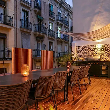 Penthouse With Rooftop In The Barceloneta - Appartement *