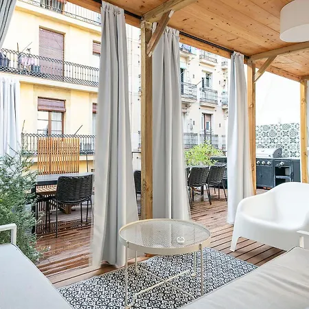 Appartement Penthouse With Rooftop In The Barceloneta -