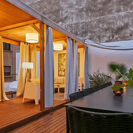 Apartament Penthouse With Rooftop In The Barceloneta -